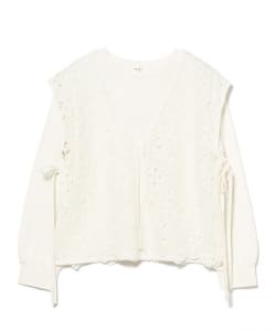 レースベスト セットプルオーバー（セットアイテム）