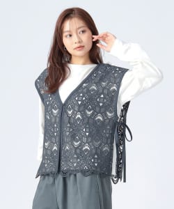 レースベスト セットプルオーバー（セットアイテム）