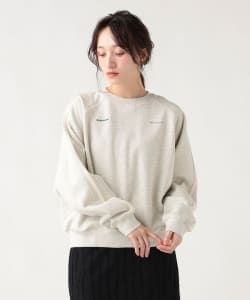 サイドライン ロゴ スウェット