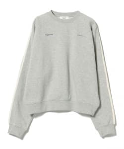 サイドライン ロゴ スウェット