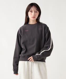 サイドライン ロゴ スウェット