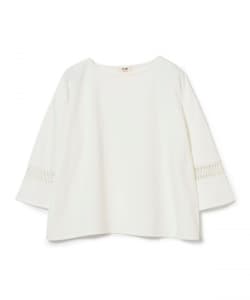 袖 レース プルオーバー