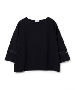 袖 レース プルオーバー