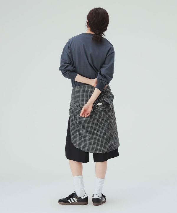 【10%OFFクーポン対象】スマイル ロゴ ロングスリーブ Tシャツ  [H：171cm Size：M]
