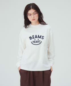 【10%OFFクーポン対象】スマイル ロゴ ロングスリーブ Tシャツ