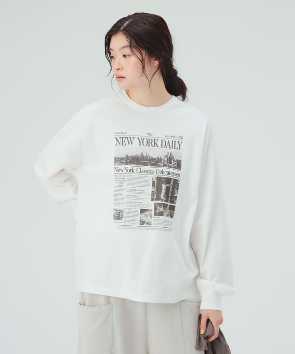アソート グラフィック ロングTシャツ [H：171cm]
