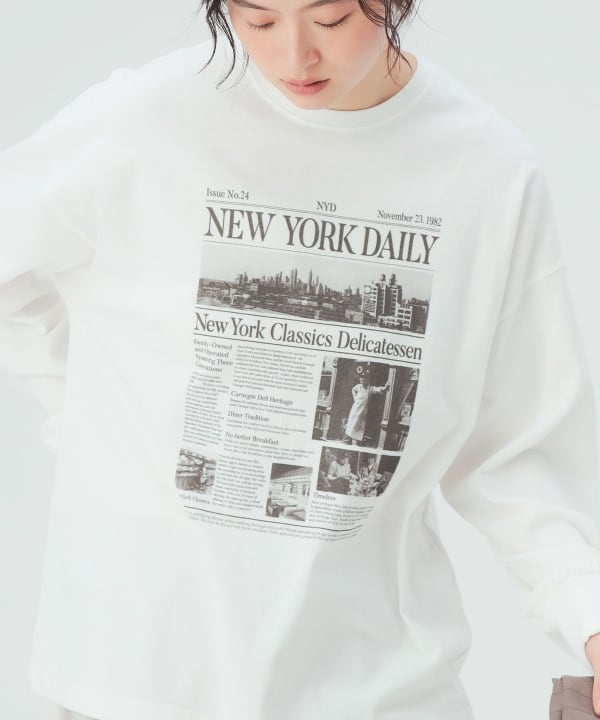 アソート グラフィック ロングTシャツ [H：171cm]