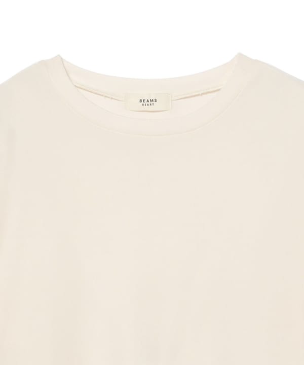レース付き メッシュ ベロア Tシャツ