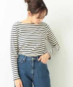 BEAMS HEART / 長袖ボーダープルオーバー