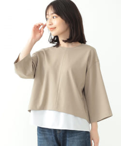 BEAMS HEART / レイヤード カットプルオーバー