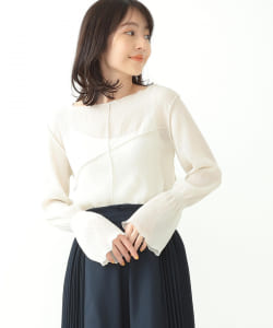 BEAMS HEART / シースルー メロープルオーバー