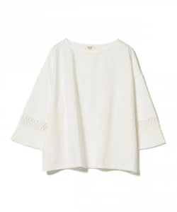 BEAMS HEART / 袖レース プルオーバー