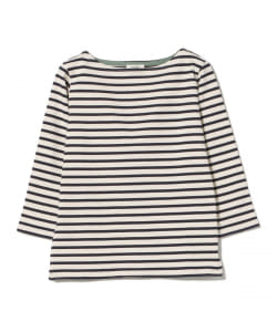 BEAMS HEART / 7分袖 ボーダープルオーバー