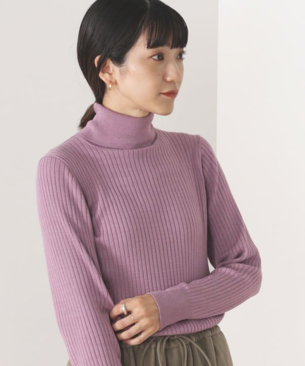 BEAMS ハイネックセーター ダークグリーン 楽天市場】【SALE／70%OFF】ケーブル編 タートルネック ニット