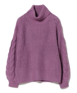 BEAMS HEART / タートルネックニット