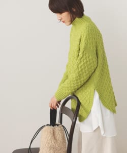 BEAMS HEART / 裾ラウンド チュニック