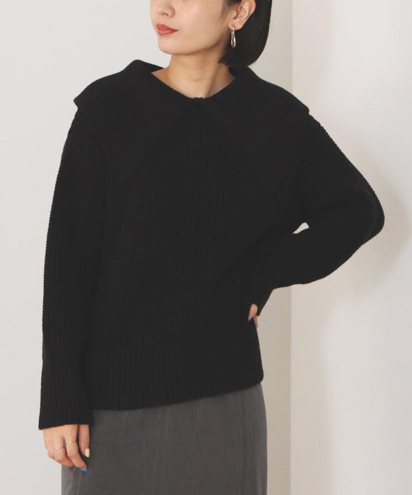 ☆BEAMS ビームス☆レトロシルエット エレガントニット M 美品 セーター メンズ
