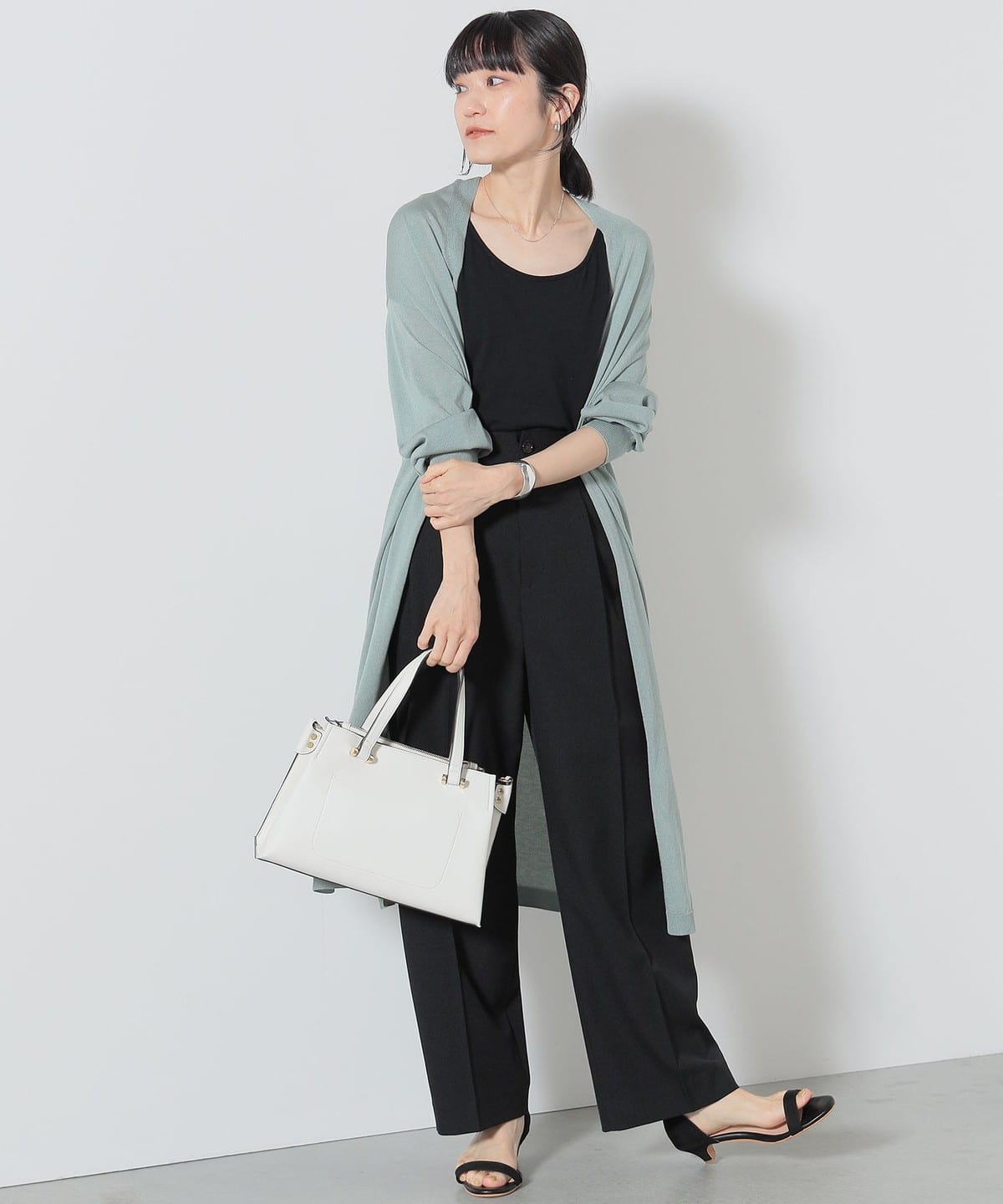 着ながし ロングカーディガン トップス WOMEN MINT ONE SIZE 着ながし ロングカーディガン トップス WOMEN MINT ONE SIZE