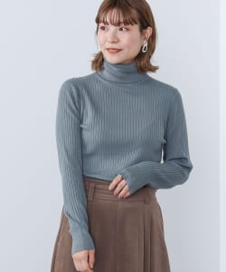 ワイドリブ タートルネック
