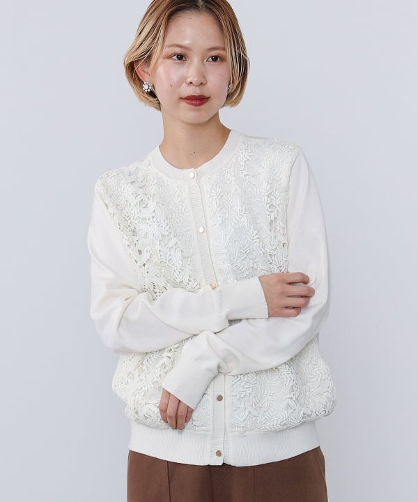 Amazon | [ZHONGJUE] ジュージェン レース カーディガン