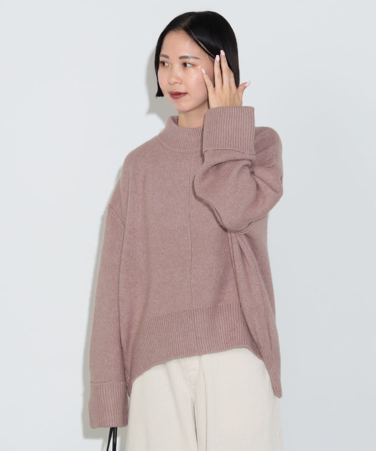 アウトリンキング プルオーバー(手洗い可能) トップス WOMEN PINK ONE SIZE アウトリンキング プルオーバー(手洗い可能) トップス WOMEN PINK ONE SIZE