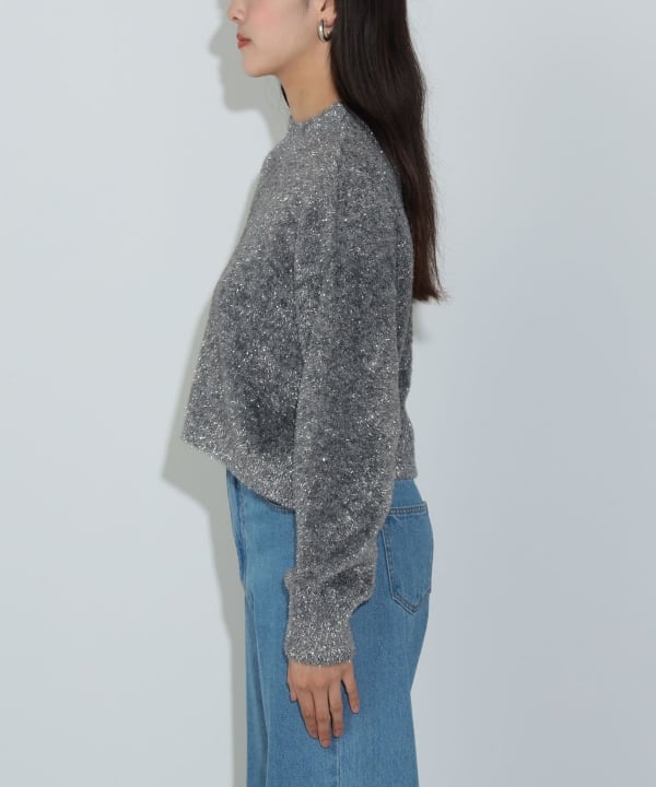 BEAMS - 美品　BEAMS HEART / ラメニットジレ × プルオーバー セット BEAMS HEART｜BEAMS HEART / ラメニットジレ * プルオーバー