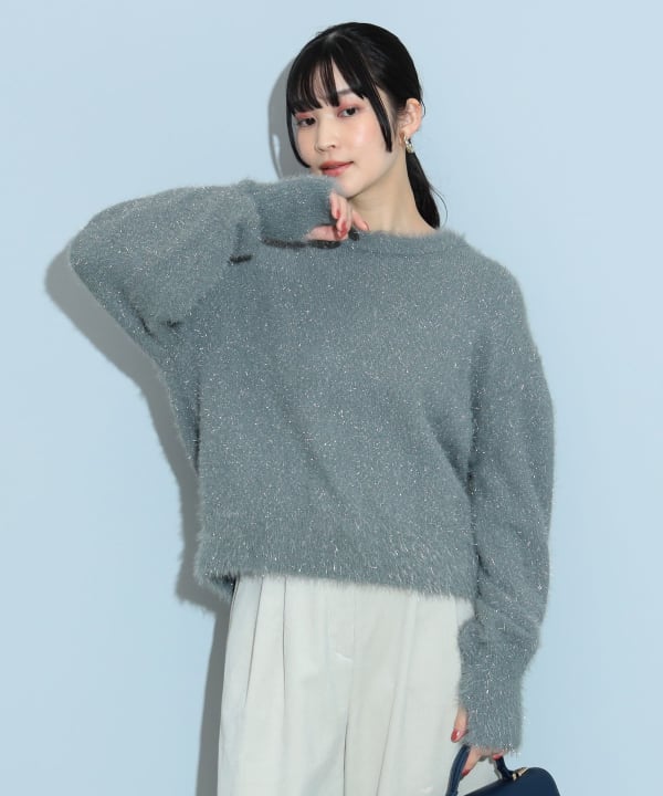 beams ボリューム袖　ニット beams ボリューム袖ニット