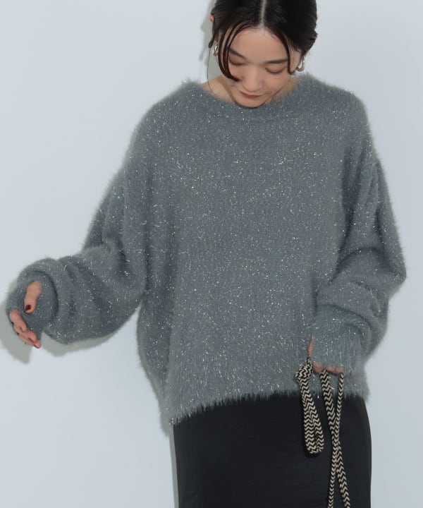 beams ボリューム袖　ニット beams ボリューム袖ニット