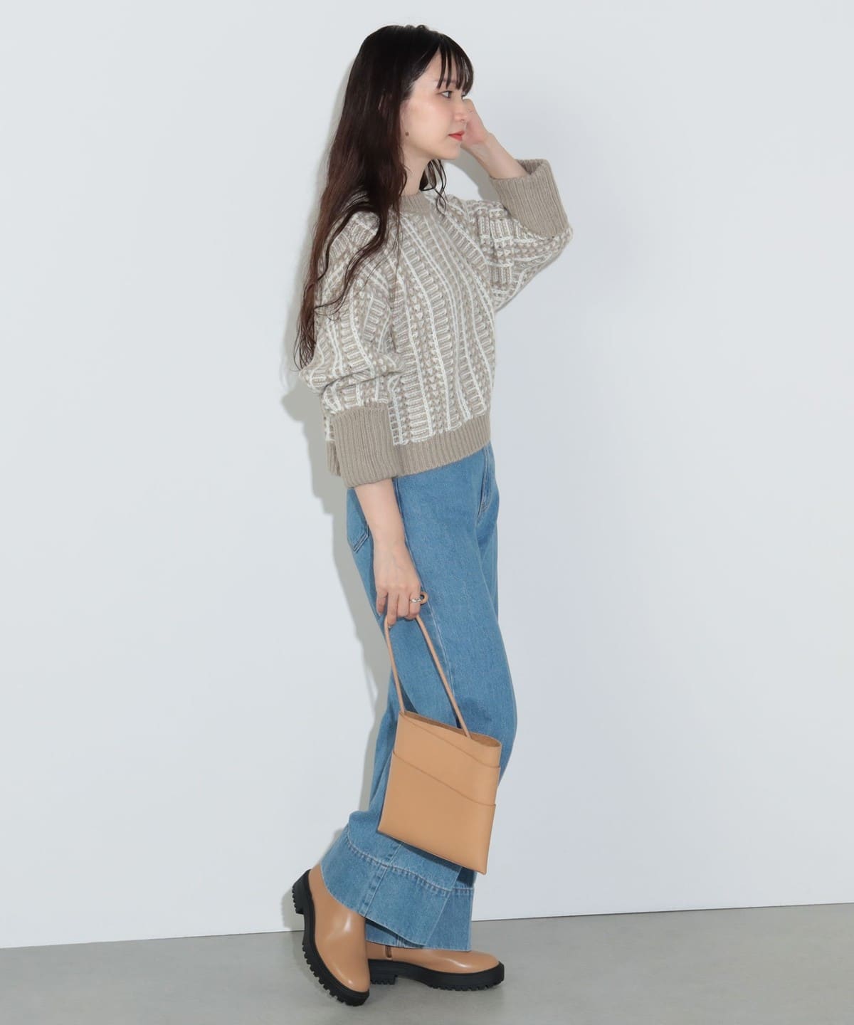 新品★定価11000円★BEAMS★セーター BEAMS PLUS（ビームス プラス）【別注】gim / Fair Isle Cricket V