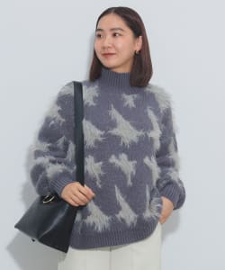 Houndstooth Feather Knit (Hand Washable)