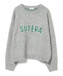 SUTERA ロゴ ニット（手洗い可能）