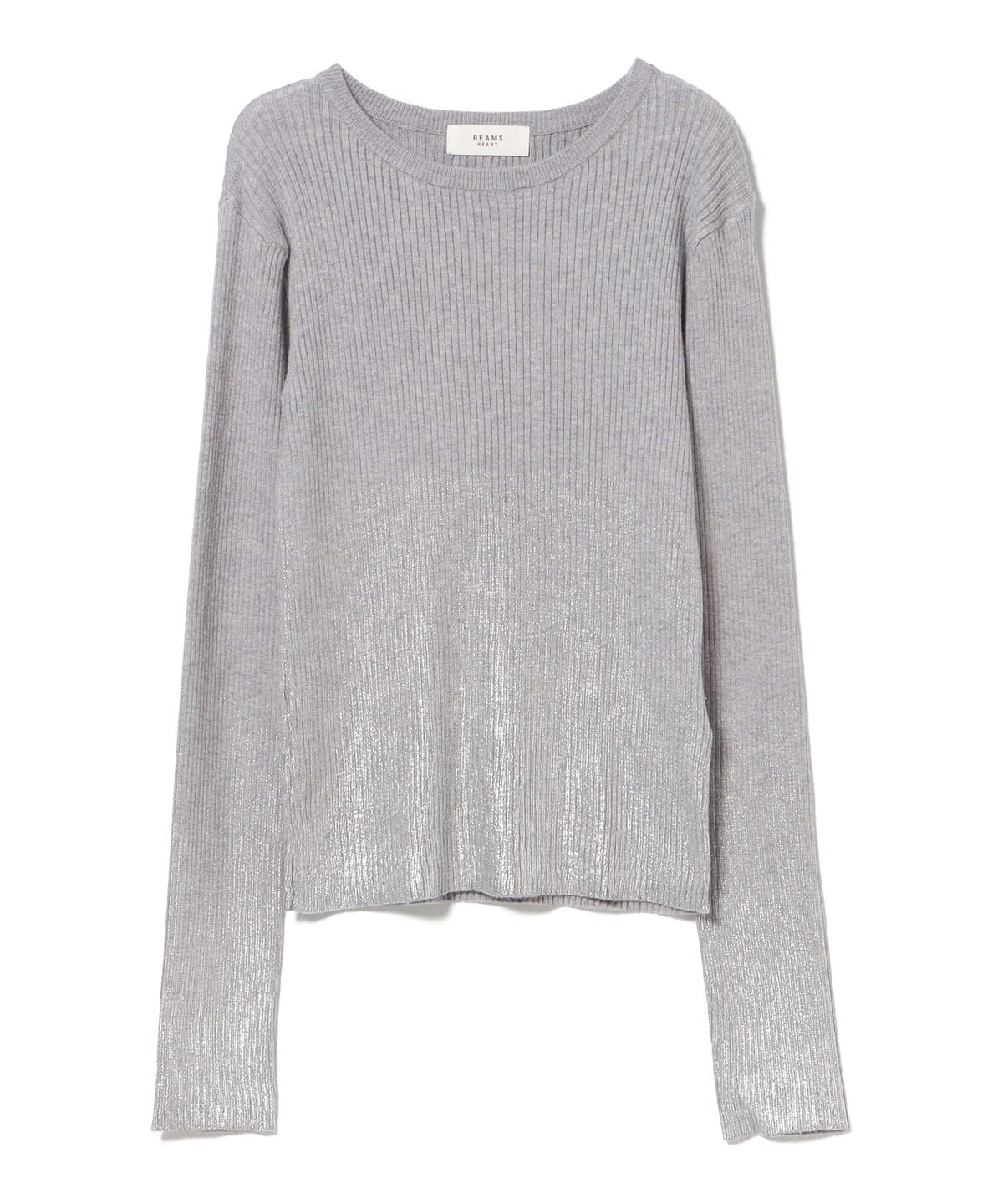 【4/24新規値下げ】箔プリント ニットプルオーバー トップス WOMEN GREY ONE SIZE 【4/24新規値下げ】箔プリント ニットプルオーバー トップス WOMEN GREY ONE SIZE