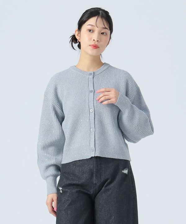 大流行中！ BEAMS HEART（ビームス ハート）【4/24新規値下げ】スパンコール トップス