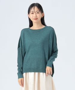 【+15%ポイントUP】配色 ドルマンニット