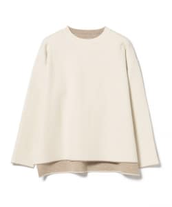 【+15%ポイントUP】配色 リバーニット プルオーバー