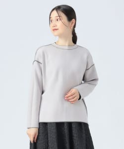 【+15%ポイントUP】配色 リバーニット プルオーバー
