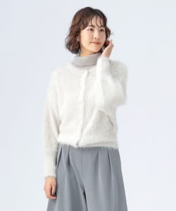 シャギー ジャカード 2WAY プルオーバー