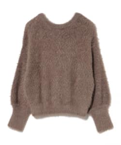 シャギー ジャカード 2WAY プルオーバー