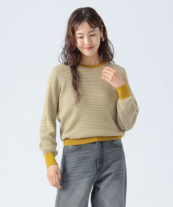 BEAMS HEART（ビームス ハート）【タイムセール】変形 編柄