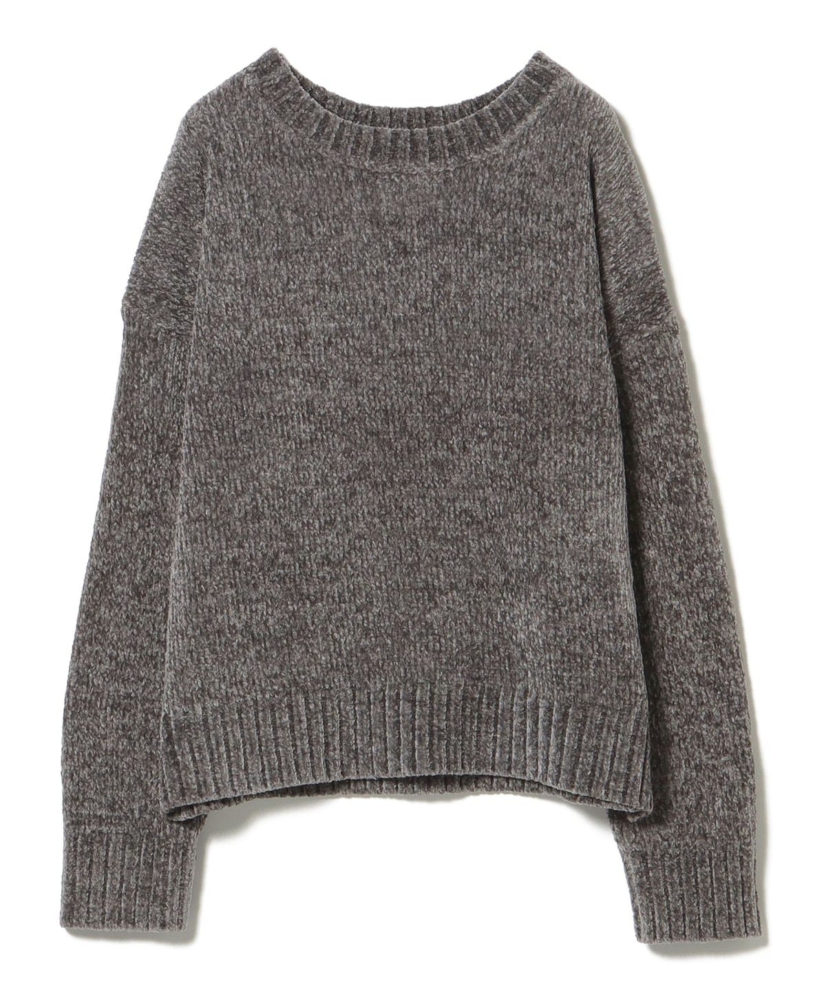 モール ニット トップス WOMEN CHARCOAL ONE SIZE