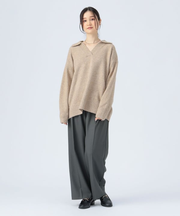 munsingwear Party Hearty! セーター BEAMS HEART（ビームス ハート）スキッパー襟 ニット プル