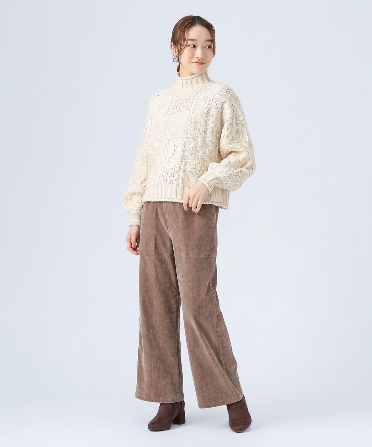 Libra Cue パッチワークハンドニット beamsboy 奥深さと温かみを・・・~BEAMS PLUS Hand Knit~｜BEAMS PLUS（ビームス
