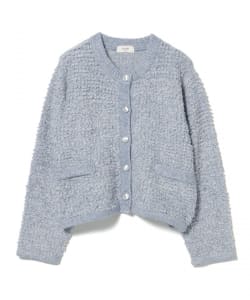 ループ編み カーディガン