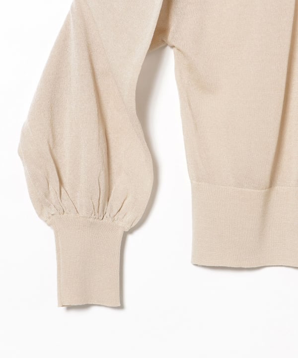 BEAMS HEART（ビームス ハート）シアー Vネック ニットカーディガン