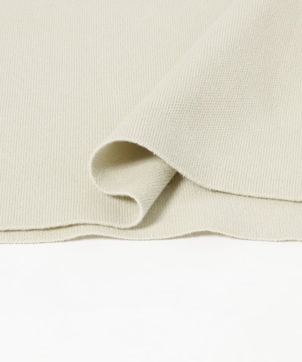 Knit polo shirt, half-sleeve pullover