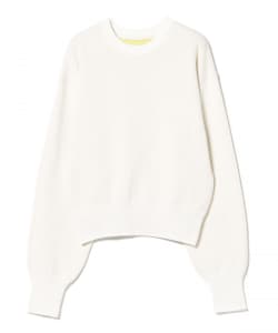 配色リバーシブル ニットプルオーバー