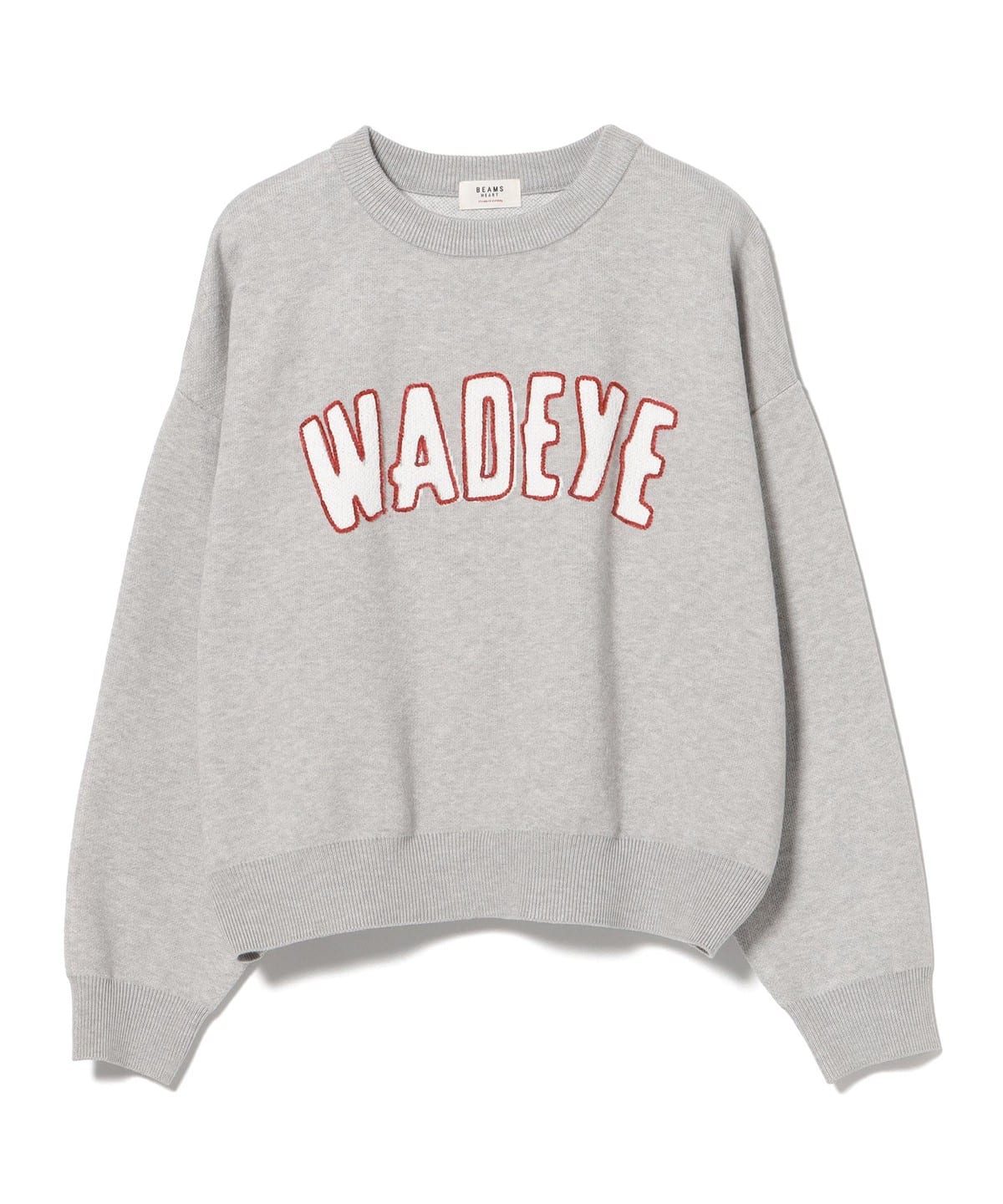 ⭐️ htk.hmです BEAMS HEART（ビームス ハート）WADEYE ロゴ ニットプルオーバー