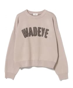 WADEYE ロゴ ニットプルオーバー