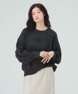 【10%OFFクーポン対象】リボン ニット プルオーバー