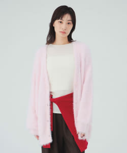 Feather Yarn Cardigan